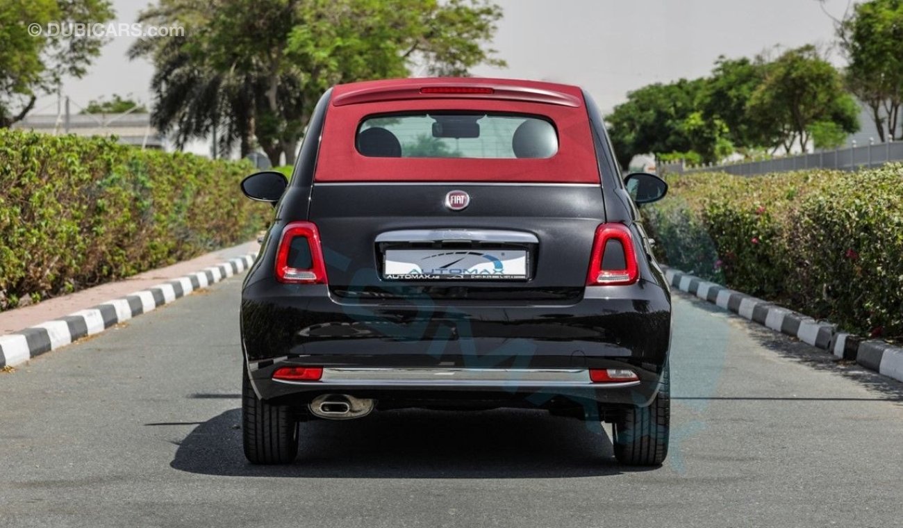 Fiat 500 Cabrio 1.4L FWD , 2024 GCC , 0Km , With 5 Years or 120K Km Warranty @Official Dealer