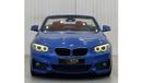 بي أم دبليو 220 sport Line 2.0L 2015 BMW 220i M-Sport Cabriolet, February 2025 BMW Service Pack, Excellent Condition