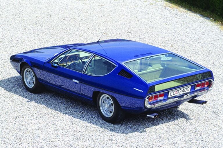 Lamborghini Espada exterior - Rear Right Angled