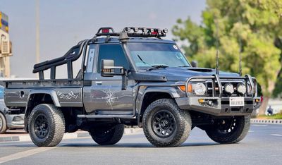 تويوتا لاند كروزر بيك آب AFTER MARKET SINGLE CABIN PICKUP | RHD | 2017 | 4.5L DIESEL ENGINE  | (MT) | AIR SNORKEL