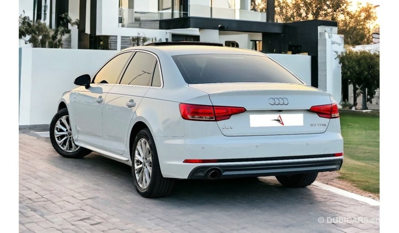 Audi A4 30 TFSI Design S Line & Sports Package AED 1,060 PM | AUDI A4 1.4L S-Line  | GCC | Original Paint -