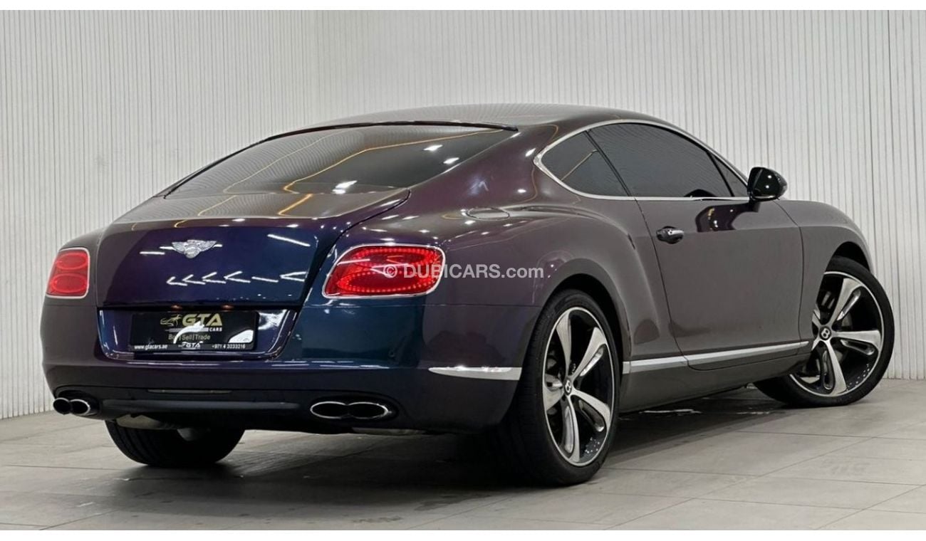 بنتلي كونتيننتال جي تي 2014 Bentley Continental GT V8, Full PPF, Low Kms, Full Options, Excellent Condition, GCC