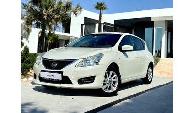 نيسان تيدا SV 1.8L Hatchback AED 810 PM | NISSAN TIIDA SV 1.8L I4 | WELL MAINTENANT | GCC | 0% DOWNPAYMENT