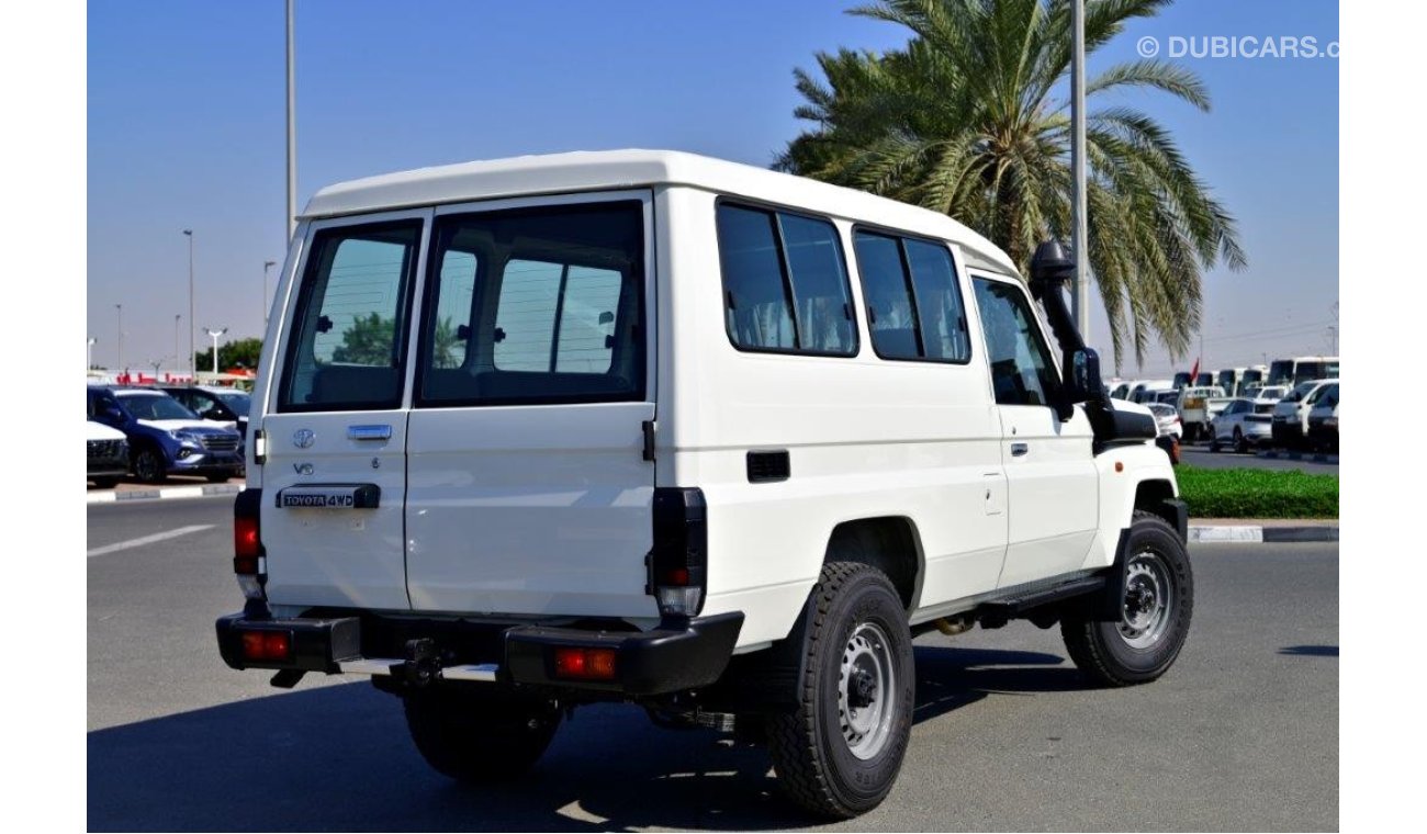 Toyota Land Cruiser Hard Top 2024 TOYOTA LAND CRUISER 78 HARDTOP LONG WHEEL BASE V6 4.0L PETROL 4WD 9-SEATER MANUAL TRANSMISSION