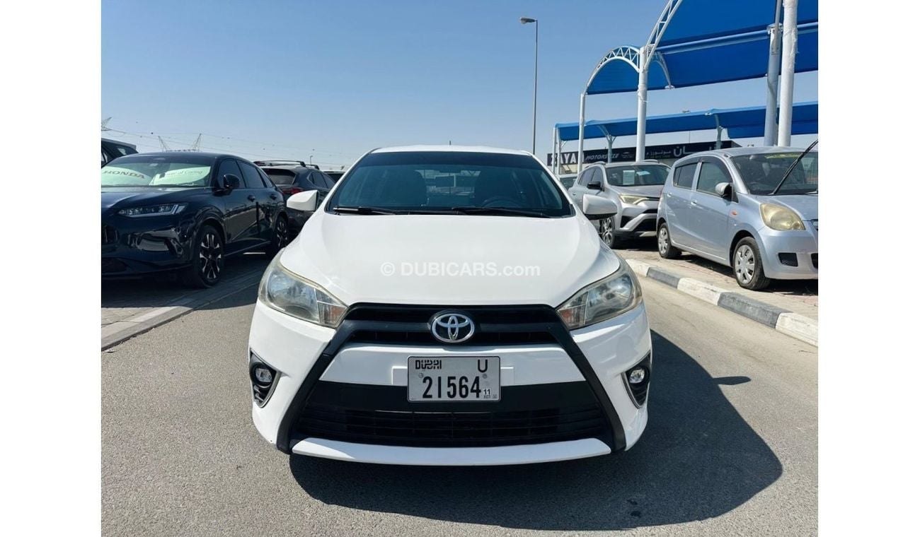 تويوتا يارس TOYOTA YARIS 1.3 L AUTOMATIC WHITE 2015