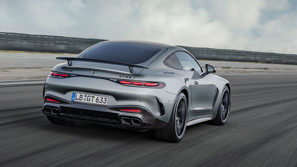 مرسيدس بنز AMG GT exterior - Rear Left Angled