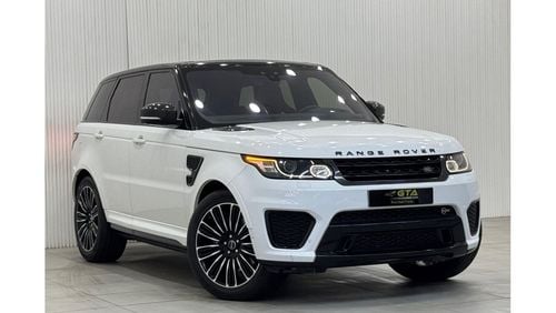 Land Rover Range Rover Sport SVR 5.0L (575 HP) 4WD 2017 Range Rover Sport SVR, Warranty, Service History, Carbon Fiber Package, G