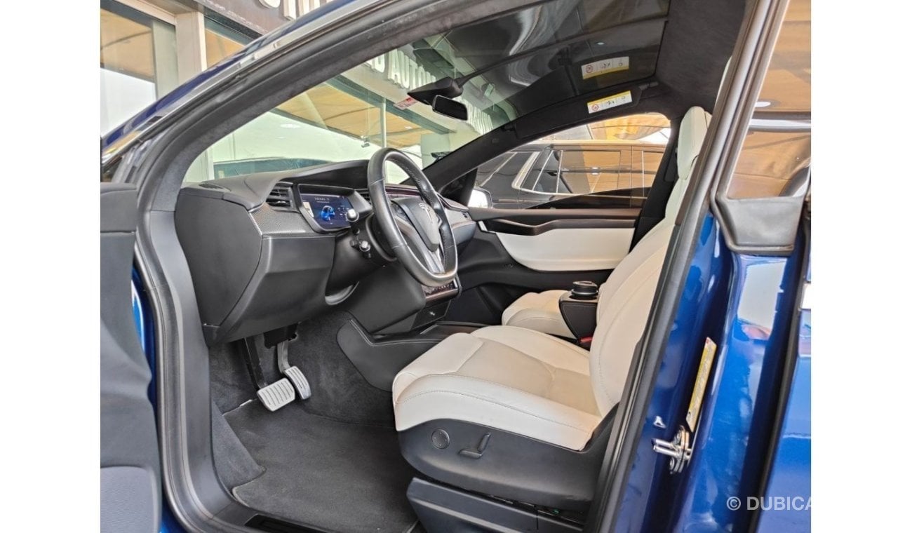 تسلا موديل اكس AED 3,600 P.M | 2019 TESLA MODEL X PERFORMANCE | TESLA WARRANTY | 6 SEATS | GCC | FULL LOADED | FSD