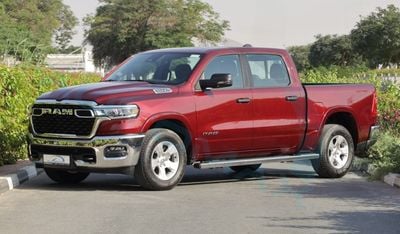 رام 1500 BIG HORN Crew Cab SST 3.0TT Hurricane , 2025 GCC, 0Km, 3 Years or 60K Km Warranty At Al Futtaim T.E