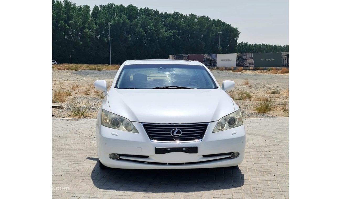 لكزس ES 350 موديل 2008 خليجي فل مواصفات فتحه وجلد ومثبت سرعه