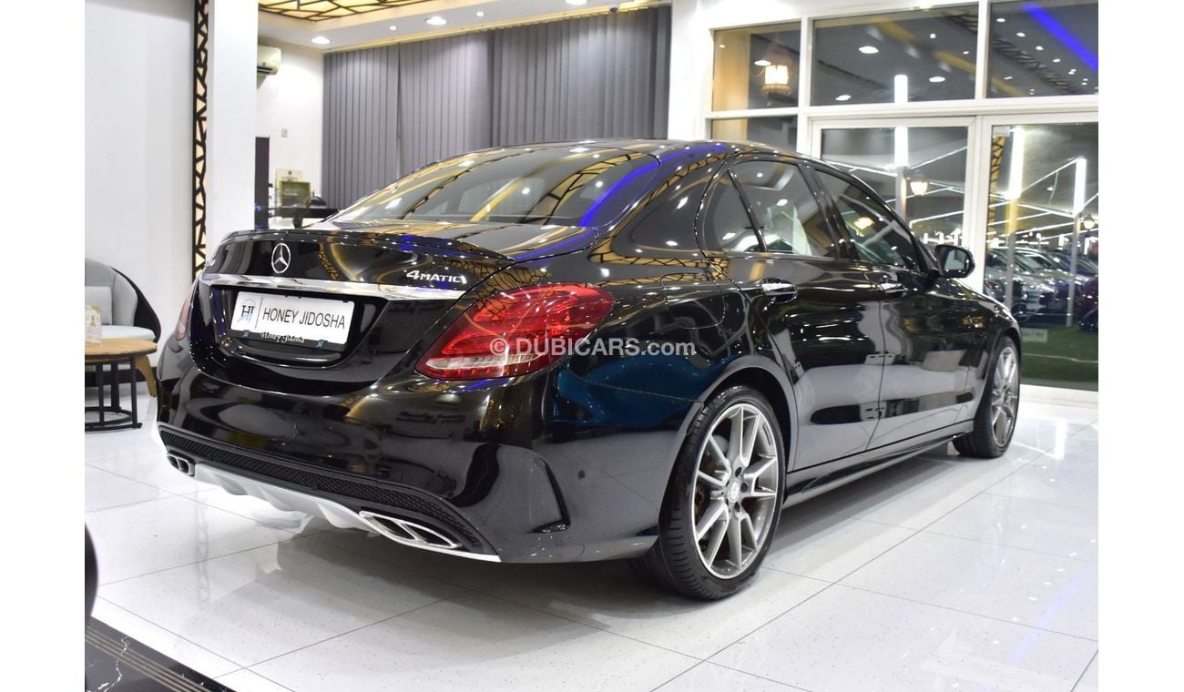 مرسيدس بنز C 450 EXCELLENT DEAL for our Mercedes Benz C450 4Matic ( 2016 Model ) in Black Color GCC Specs