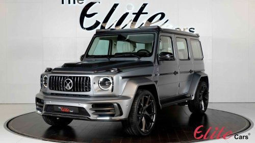 مرسيدس بنز G 63 AMG 2022 طقم منصوري الأصلي / دول مجلس التعاون الخليجي / نظام الصوت BURMESTER / ضمان الوكيل لمدة 5 سنوات