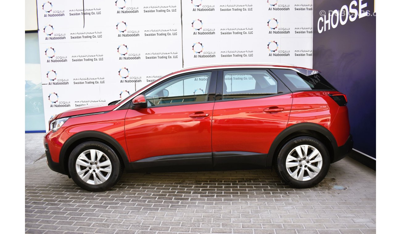 Peugeot 3008 AED 959 PM | 1.6L ACTIVE GCC AGENCY WARRANTY UP TO 2025 OR 100K KM