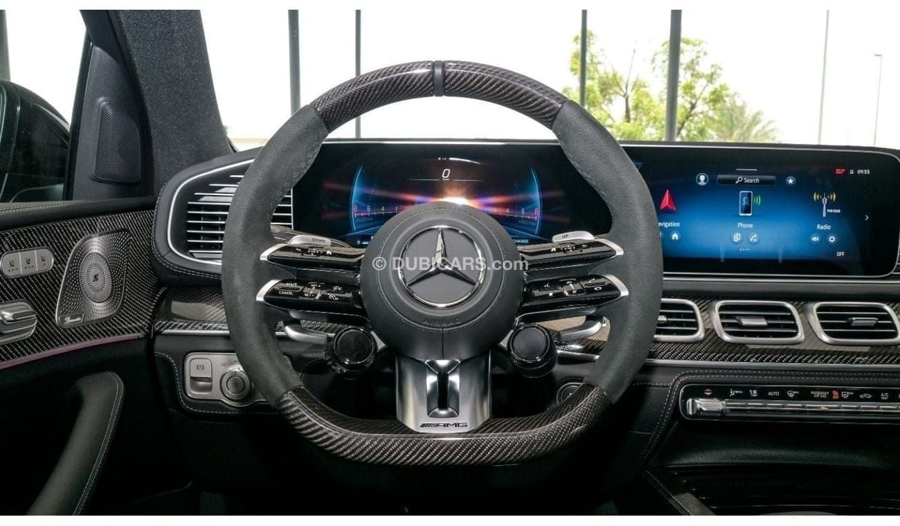 مرسيدس بنز GLE 53 AMG كوبيه باقة تجميل جديدة*(AMG، ليلاً، ركن السيارة، راحة، ذاكرة، كروم)* HUD* 360* بانوراما* إضاءة محيطة* بورم