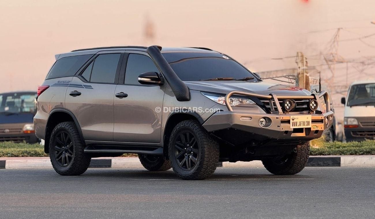 Toyota Fortuner PREMIUM BULL BAR WITH LED LIGHTS | RHD | 2016 | 2.8L DIESEL ENGINE | AIR SNORKEL