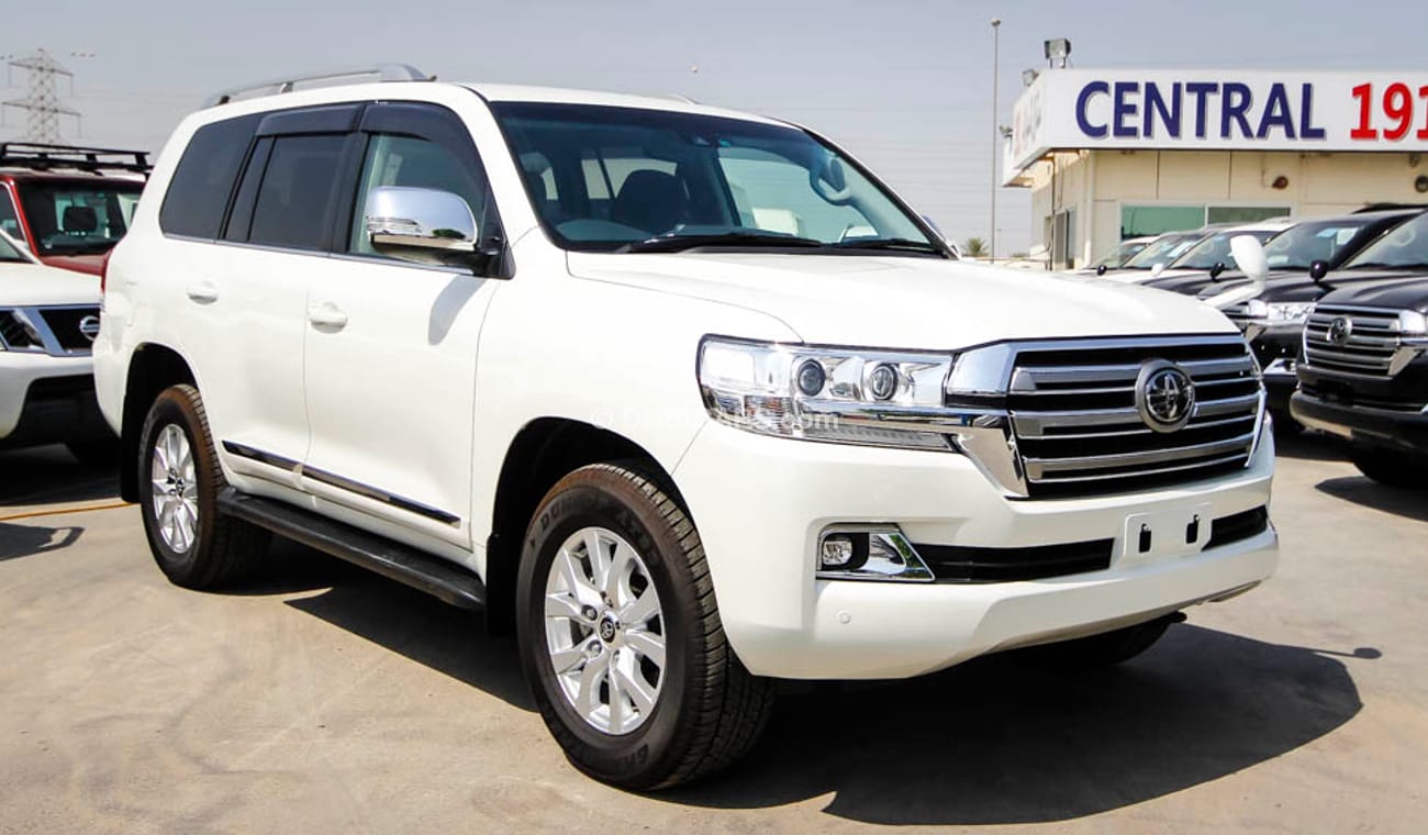 Toyota Land Cruiser V8 White Petrol Right Hand Drive