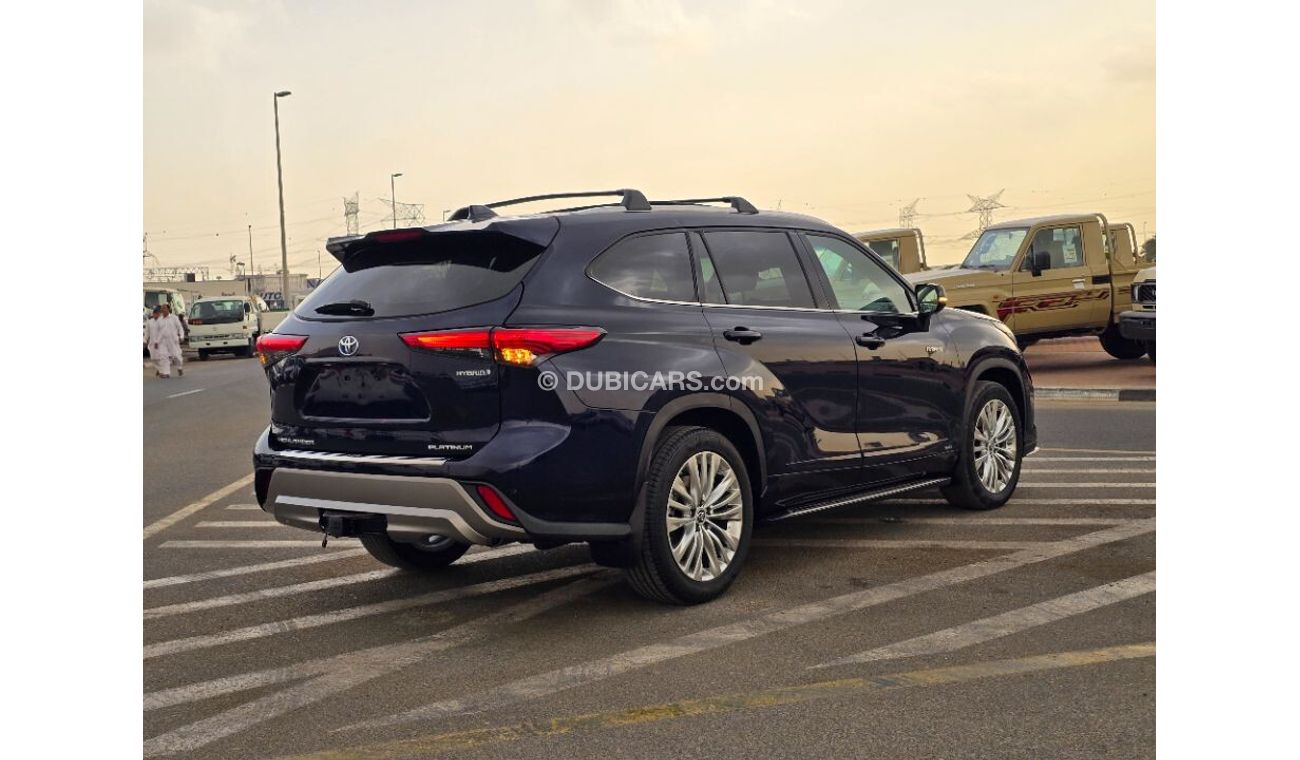 Toyota Highlander 2021 model Hybrid Platinum Paranomic roof , 360 cameras