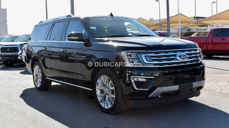 Ford Expedition MAX Limited 3.5L EcoBoost for sale: AED 155,000. Black ...