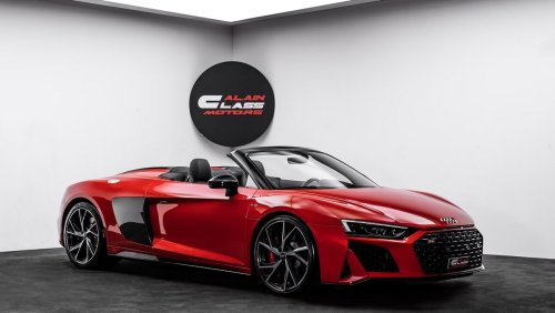 Audi R8 Spyder RWD 2023 - GCC - Under Warranty Till Nov 2025