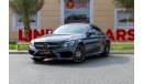 Mercedes-Benz C 200 Coupe Mercedes-Benz C200 Coupe AMG Pack 2018 GCC under Warranty with Flexible Down-Payment.