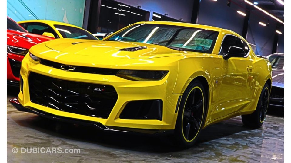 Chevrolet Camaro SS 505 HP 2018 top line for sale: AED 94,000. Yellow, 2018