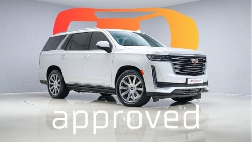 Cadillac Escalade Premium Luxury Platinum - Warranty until Sept 2026 - Approved Prepared Vehicle