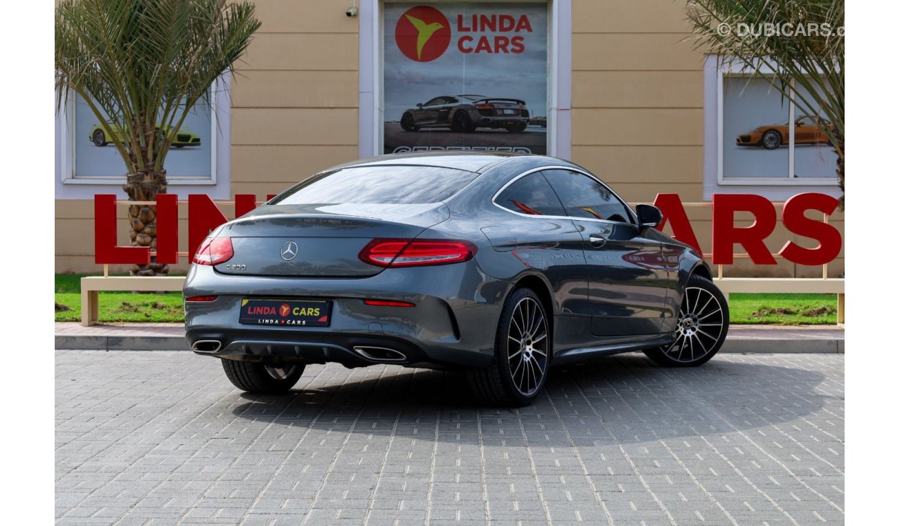 مرسيدس بنز C 200 كوبيه Mercedes-Benz C200 Coupe AMG Pack 2018 GCC under Warranty with Flexible Down-Payment.