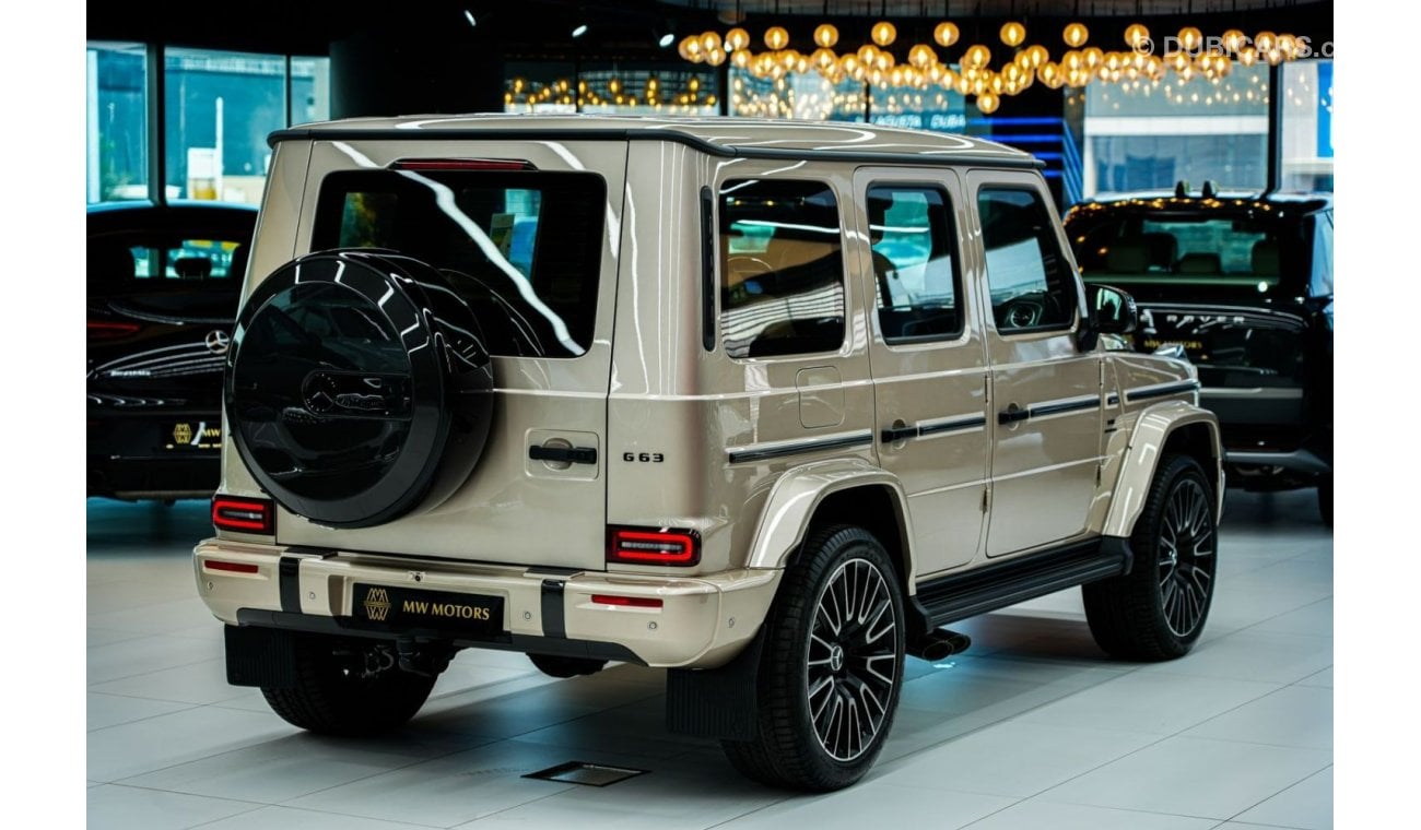 مرسيدس بنز G 63 AMG Mercedes-Benz G63 | 2025 GCC 0km | Agency Warranty | AMG | 22 Inch Rims | Double Night Package