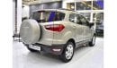 فورد ايكو سبورت EXCELLENT DEAL for our Ford EcoSport ( 2016 Model ) in Beige Color GCC Specs