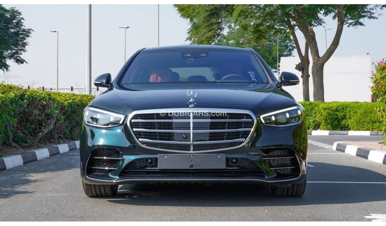 Mercedes-Benz S 580 Mercedes Benz S 580 Emerald green | 4Matic V8 | HUD | Pilot Seats Fully Loaded REAR AXLE STEERING |