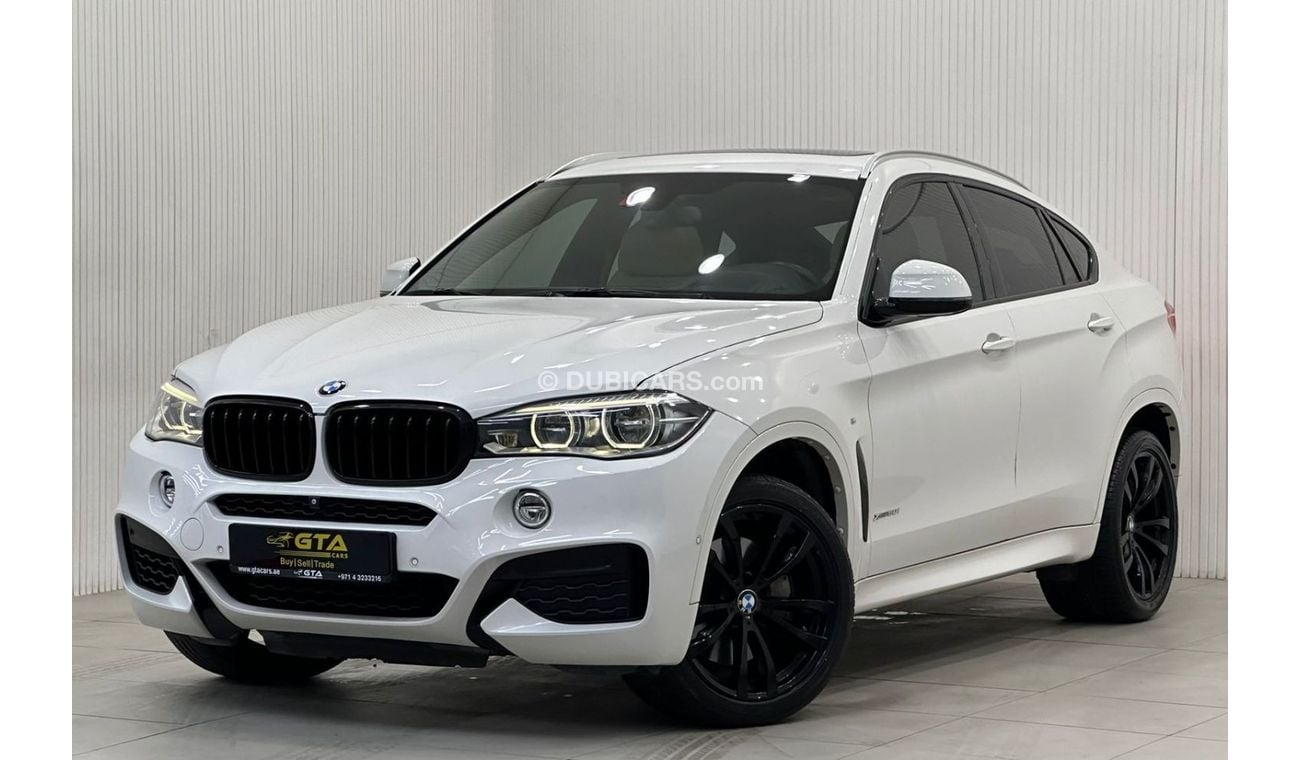 بي أم دبليو X6 50i M سبورت 2015 BMW X6 xDrive50i M-Sport, Service History, Full Options, Low Kms, GCC