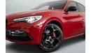 Alfa Romeo Stelvio Q4 / 5 Year Alfa Romeo Warranty/Service 120k kms