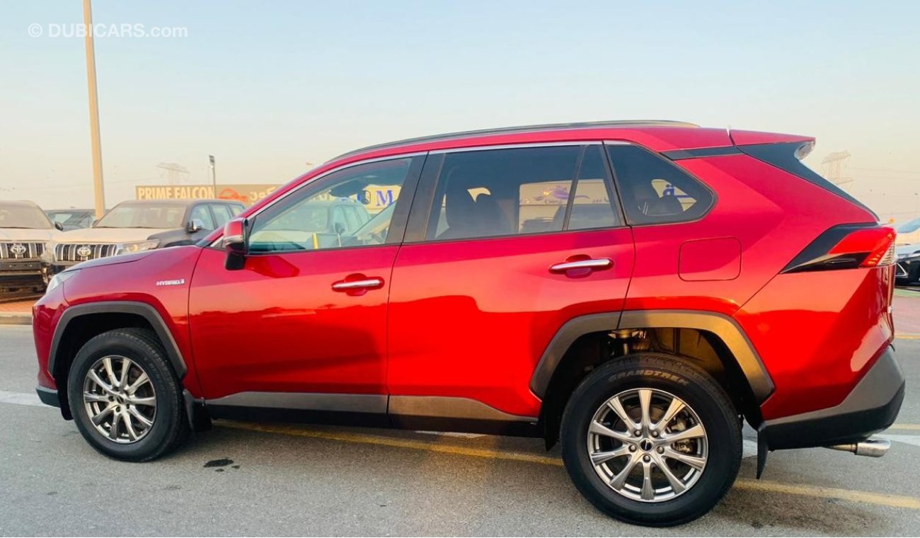 تويوتا راف ٤ Toyota RAV 4 Hybrid 2020 Red Color in Excellent Condition