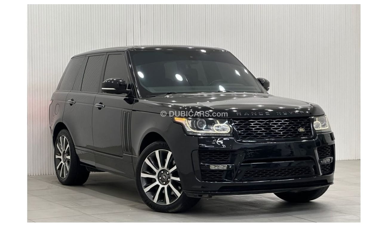 لاند روفر رينج روفر 2015 Land Rover Range Rover Vogue SE Supercharged, Full Service History, Excellent Condition, GCC