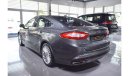 Ford Fusion Titanium EcoBoost | GCC Specs | Original Paint | Single Owner | Accident Free | Full Service History