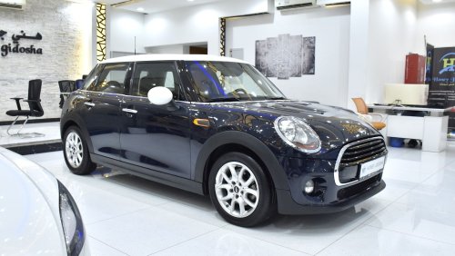 Mini Cooper EXCELLENT DEAL for our Mini Cooper ( 2017 Model ) in Blue Color GCC Specs