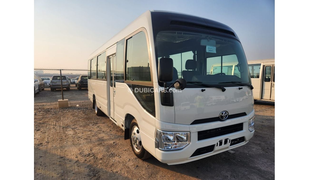 Toyota Coaster 2024 Model Toyota Coaster High-Roof 23-Seater 4.0L 4-Cyl Turbo Diesel M/T RWD (Auto Closing Door) On