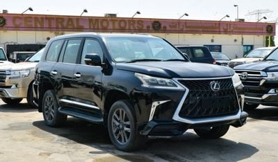 لكزس LX 570 Right hand drive petrol 5.7 V8 petrol Auto facelifted to 2021 TRD design imported no accidents full