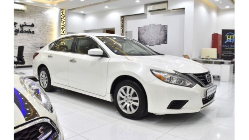 Nissan Altima EXCELLENT DEAL for our Nissan Altima 2.5 S ( 2018 Model ) in White Color GCC Specs