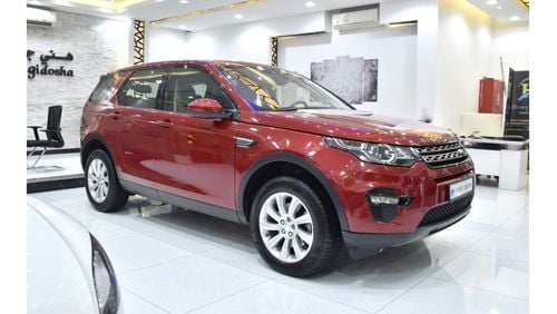 لاند روفر دسكفري سبورت EXCELLENT DEAL for our Land Rover Discovery Sport SE Si4 ( 2016 Model ) in Red Color GCC Specs