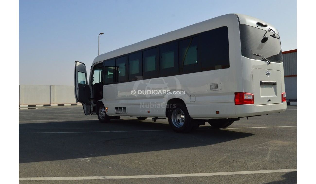 تويوتا كوستر B6-Level Armored 2024 Toyota Coaster 23-Seater High-Roof 4.2L 6-Cyl Diesel M/T RWD Export Only