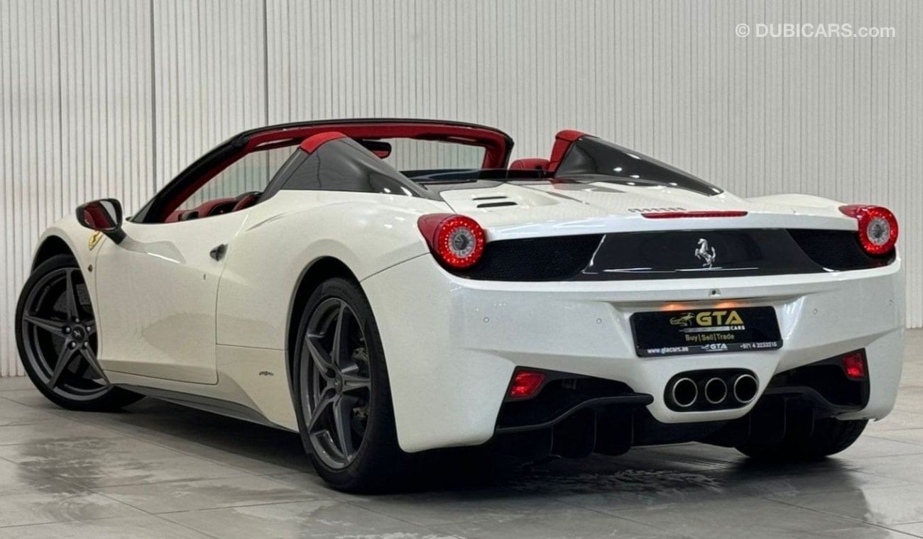 فيراري 488 2013 Ferrari 458 Spider, Ferrari Agency Full Service History, GCC