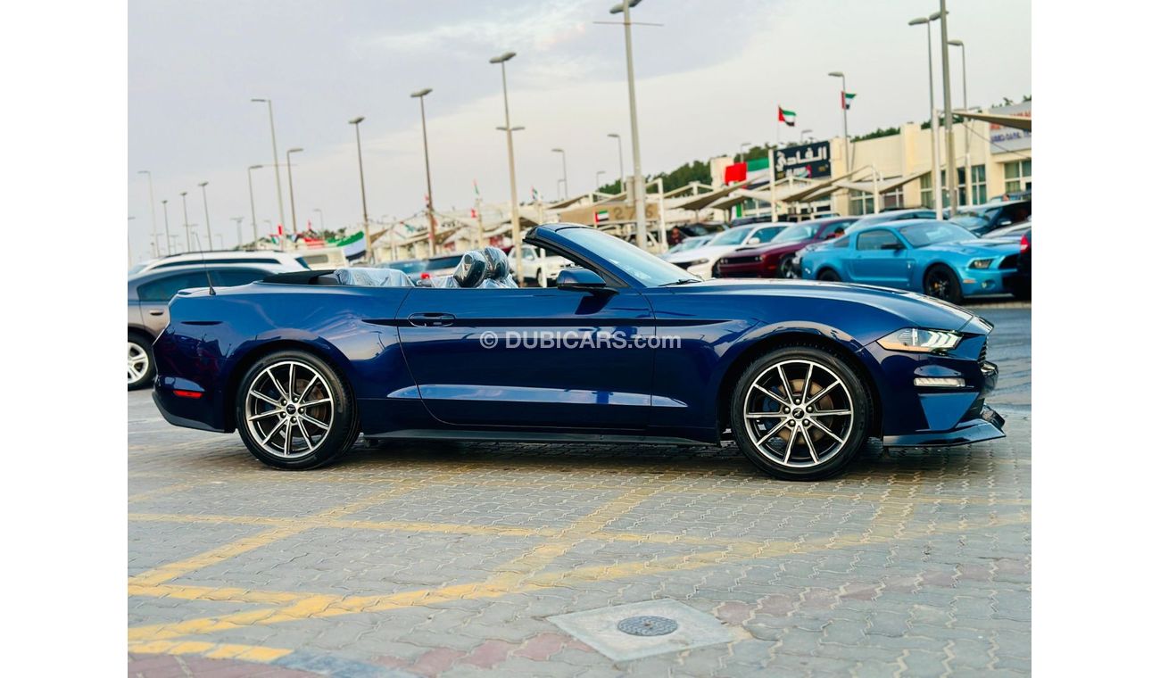 Ford Mustang EcoBoost Convertible | Monthly AED 1150/- | 0% DP | Blindspot | Memory Seats | # 72721