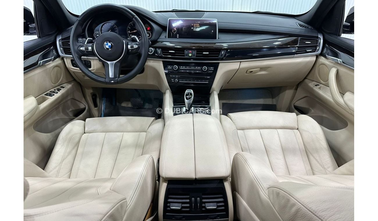 بي أم دبليو X6 50i M سبورت 2015 BMW X6 xDrive50i M-Sport, Service History, Full Options, Low Kms, GCC