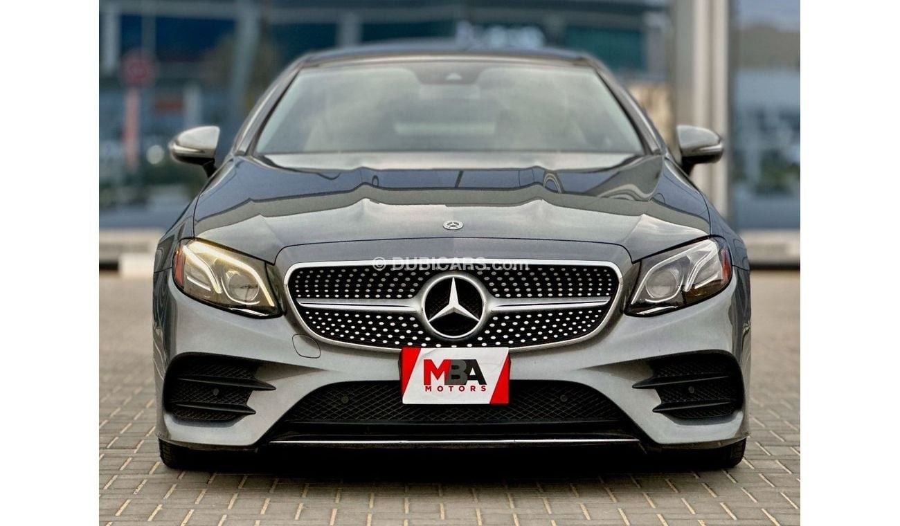 Mercedes-Benz E450 Coupe MERCEDES BENZ E400 COUPE V6 - 2,000 AED / MONTH BANK FINANCING