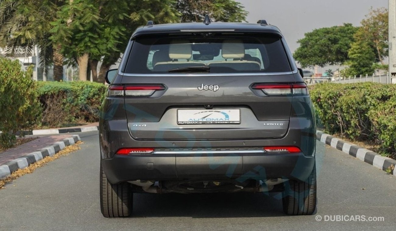 Jeep Grand Cherokee Limited L Plus Luxury V6 3.6L , 2024 GCC , 0Km , With 3 Years or 60K Km Warranty @Official Dealer