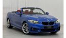 بي أم دبليو 220 sport Line 2.0L 2015 BMW 220i M-Sport Cabriolet, February 2025 BMW Service Pack, Excellent Condition