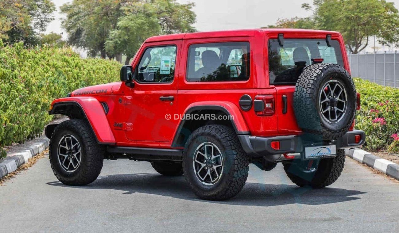 Jeep Wrangler Rubicon V6 3.6L 4X4 , 2024 GCC , 0Km , With 3 Years or 60K Km Warranty @Official Dealer