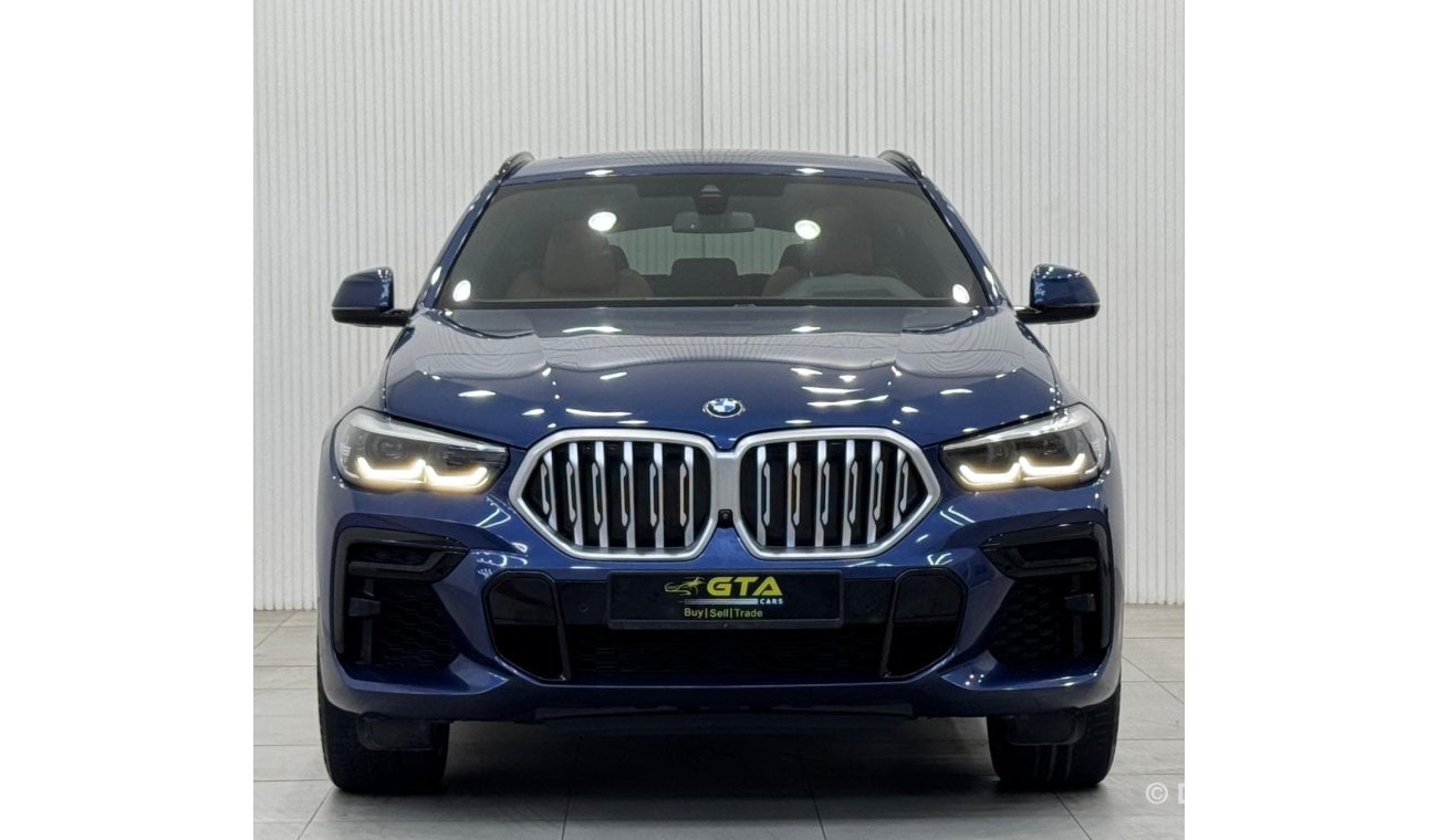 بي أم دبليو X6 xDrive40i Luxury M Sport Package 3.0L 2022 BMW X6 xDrive40i MSport, 5 Years Agency Warranty + Servic