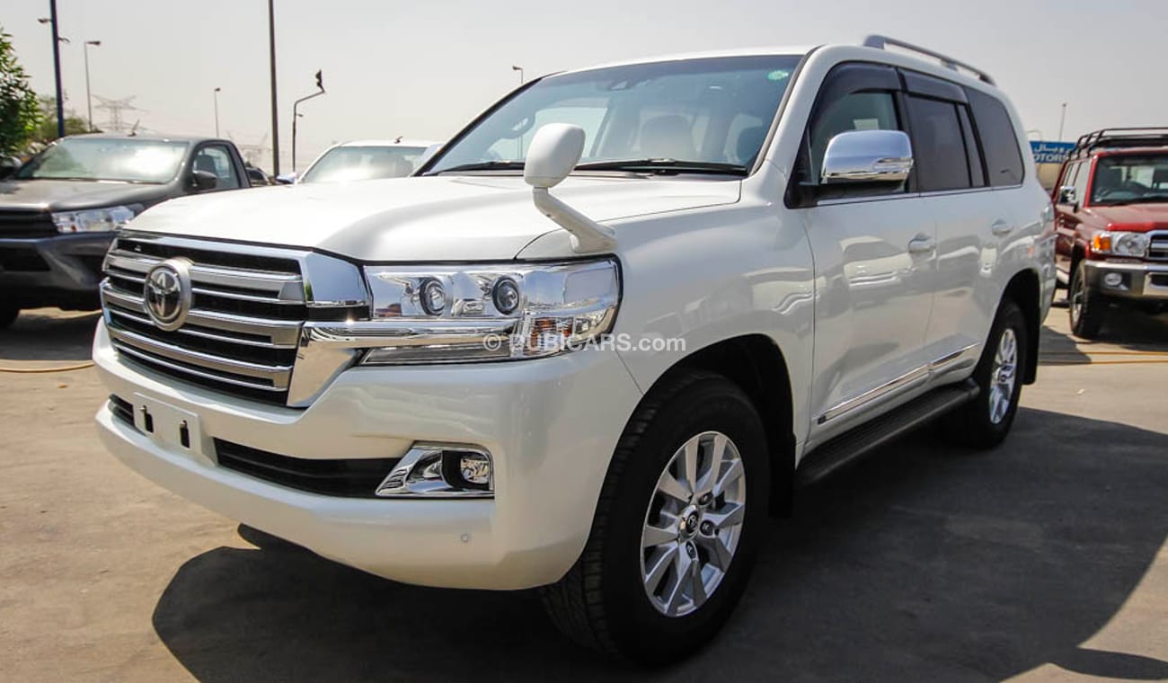 Toyota Land Cruiser V8 White Petrol Right Hand Drive